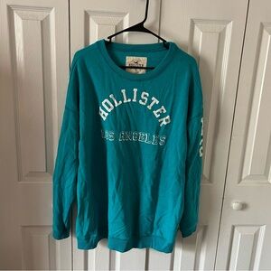 Hollister blue pullover